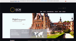 Desktop Screenshot of ecmg.pl
