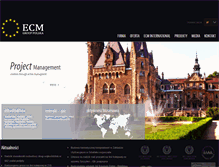 Tablet Screenshot of ecmg.pl